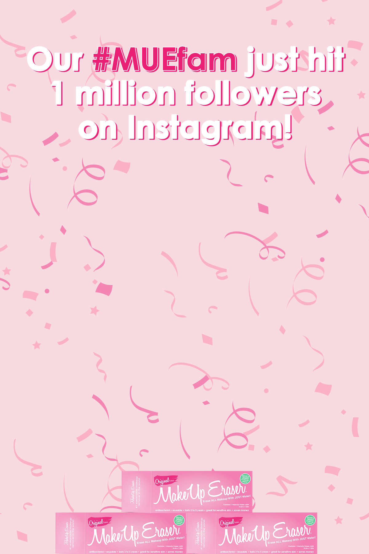 1 million followers on Instagram!