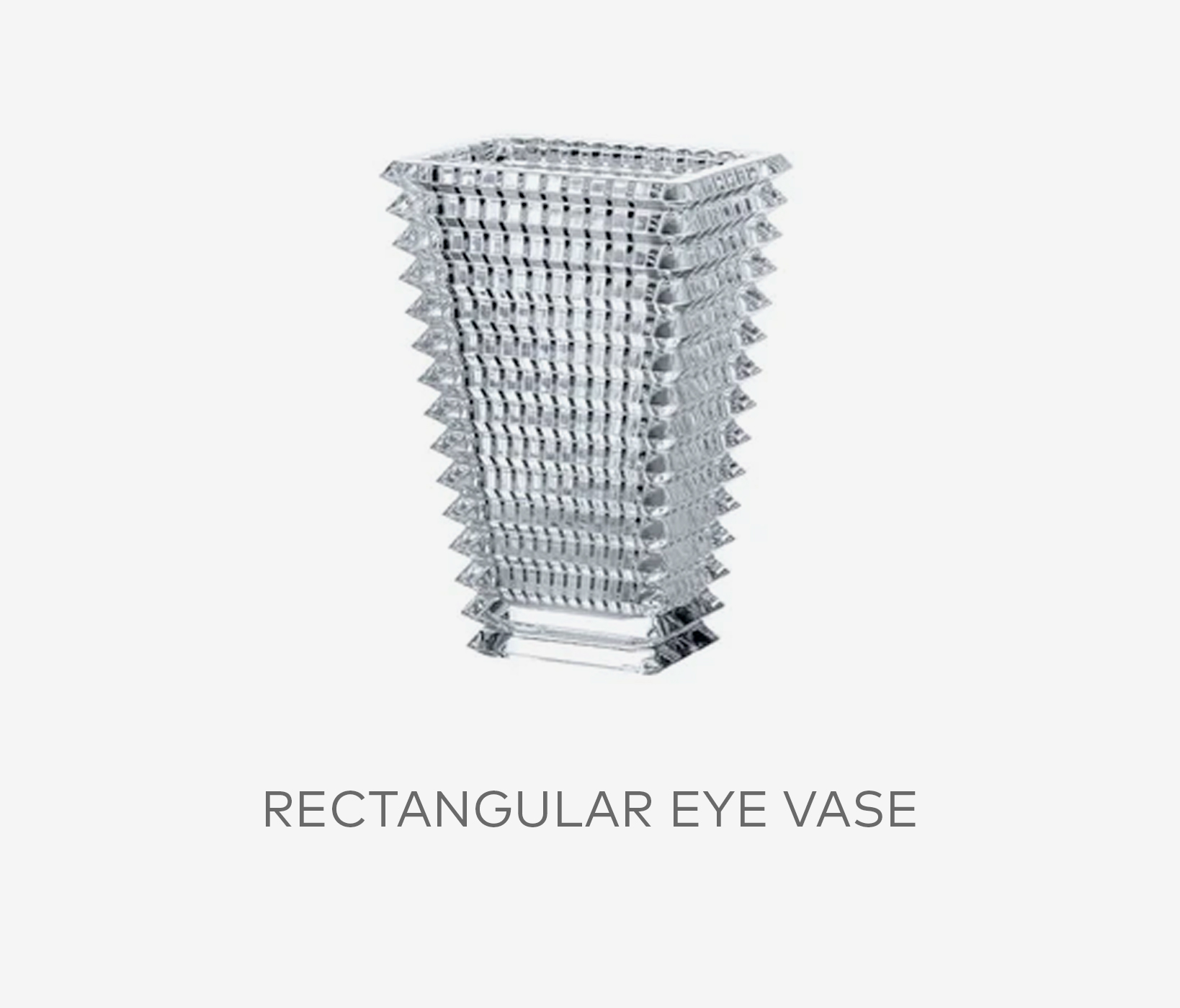 Rectangular Eye Vase