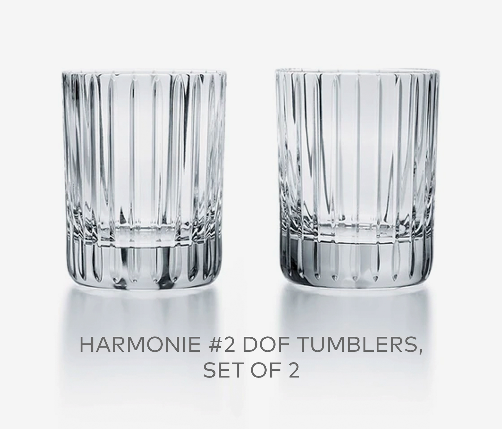 Harmonie #2 DOF Tumblers, Set of 2