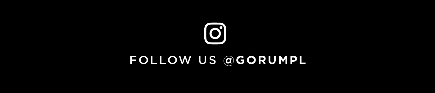 Follow Us @GoRumpl on Instagram