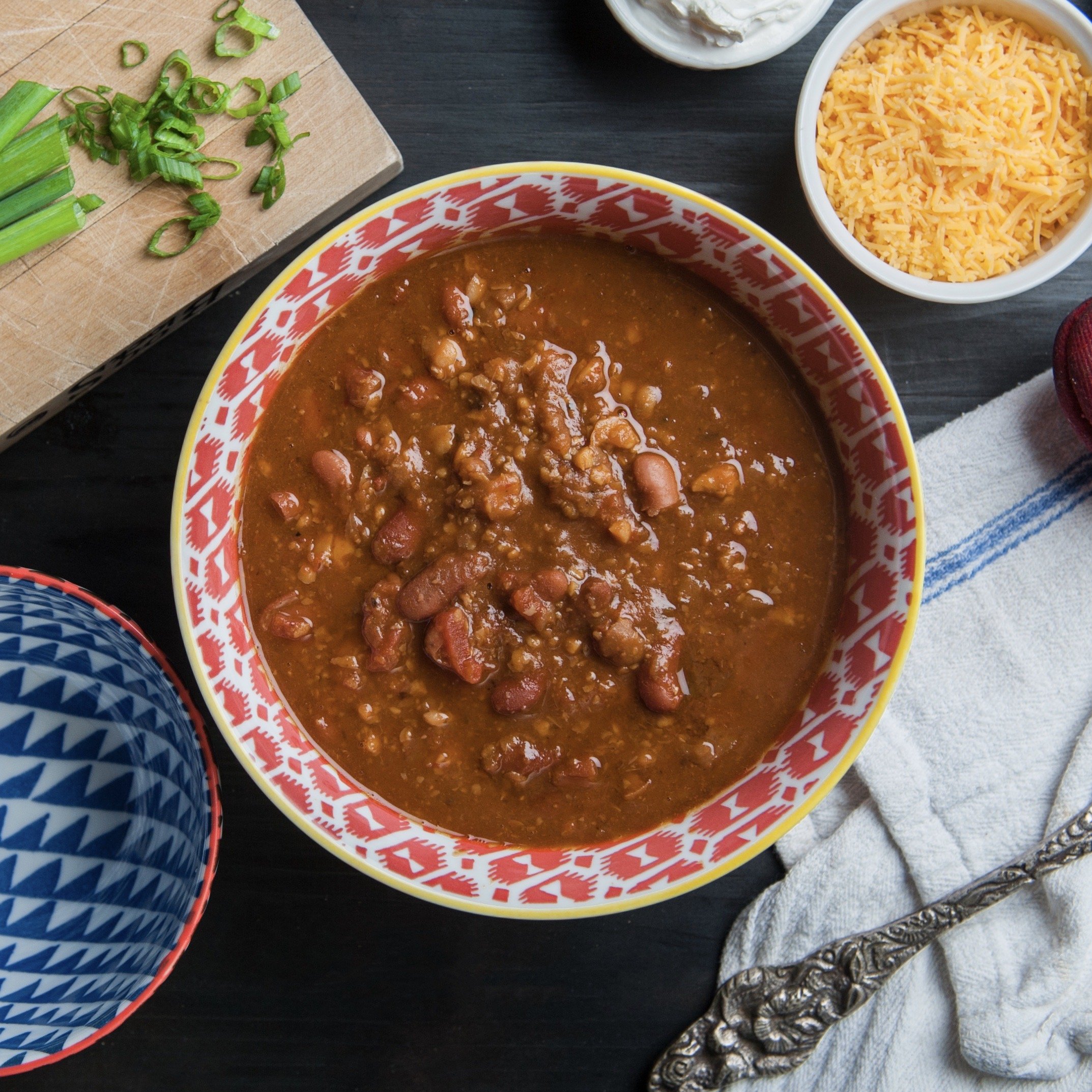 Image of Red Bean & Chickpea Chili