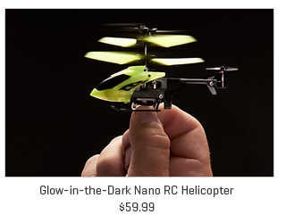 Glow-in-the-Dark Nano RC Helicopter