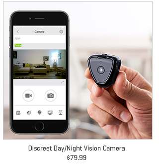 Discreet Day/Night Vision Camera