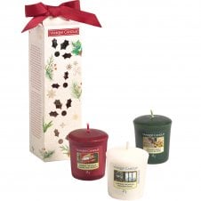 Magical Christmas Morning 3 Votive Candle Gift Set