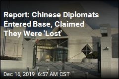 Report: Chinese Diplomats Entered Base, Claimed They Were 'Lost'