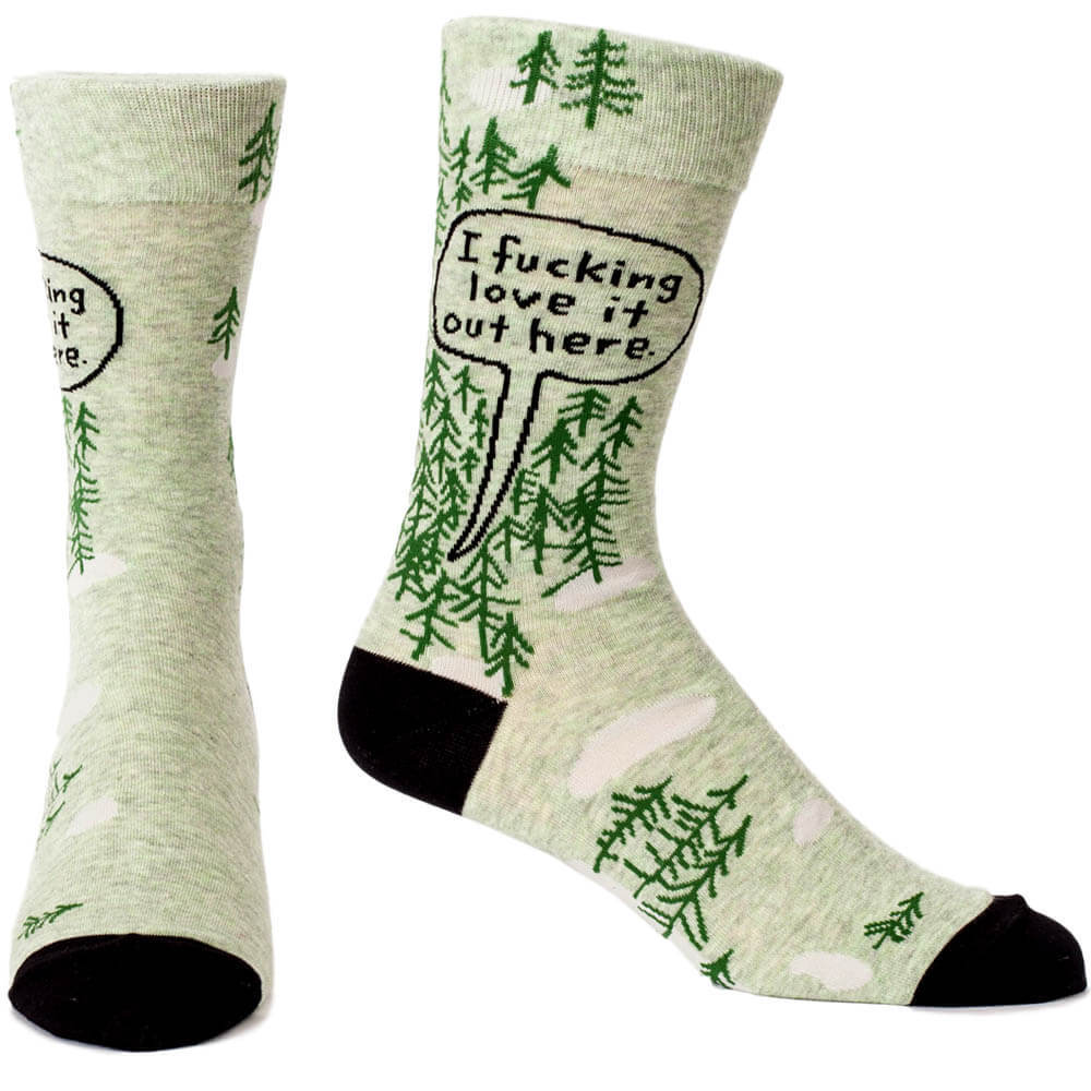 Image of I F*cking Love It Out Here Men''s Socks