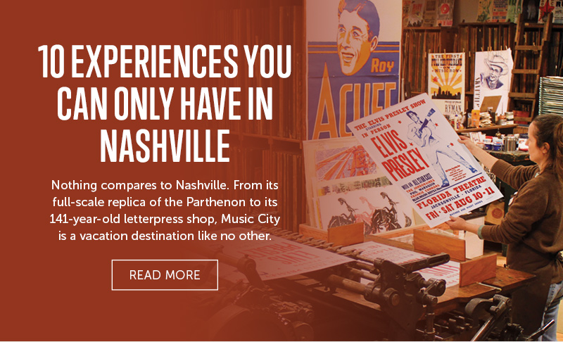 10 Things You Can Only Do in Nashville