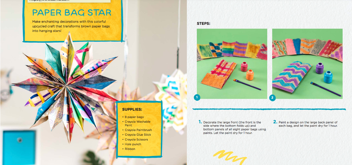 Download A Sample Project From Crayola: Create it Yourself