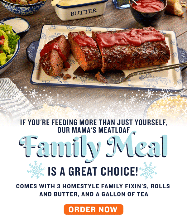 Try a Family Meal tonight!