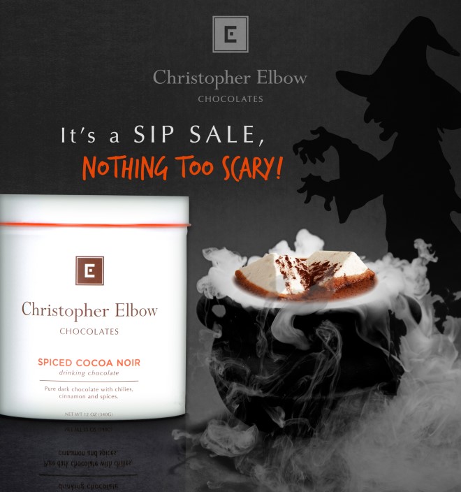 Sip Sale - 20% off drinking chocolate today only