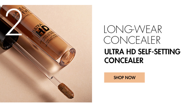 Long-wear Concealer: Ultra HD Self-setting Concealer