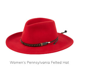 Women''s Pennsylvania Felted Hat
