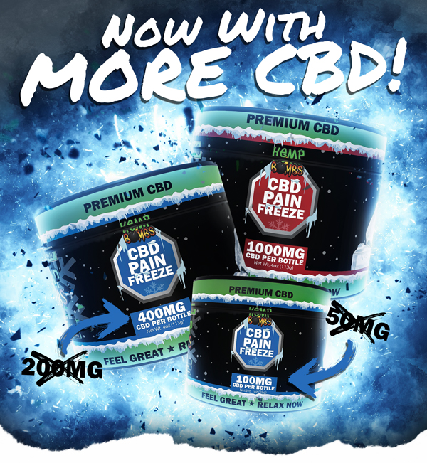 All New Pain Freeze Products!