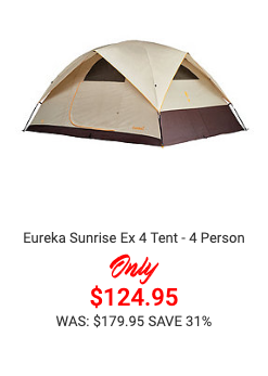 Eureka Sunrise Ex 4 Tent - 4 Person