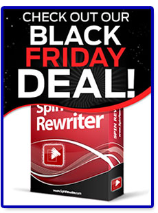Spin Rewriter Black Friday deal with bonuses, take advantage of this now - Enable images...