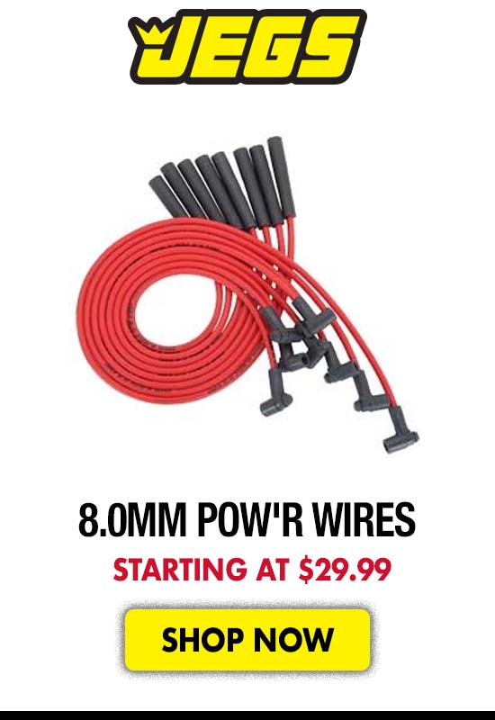 JEGS 8.0mm Pow'r Wires - Starting at $29.99