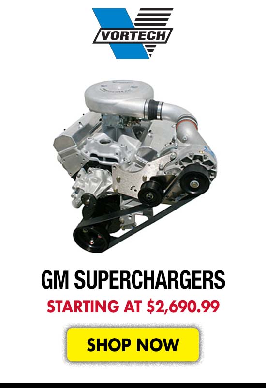 Vortech GM Superchargers - Starting at $2,690.99