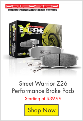 Power Stop Street Warrior Z26 Performance Brake Pads - Starting at $39.99