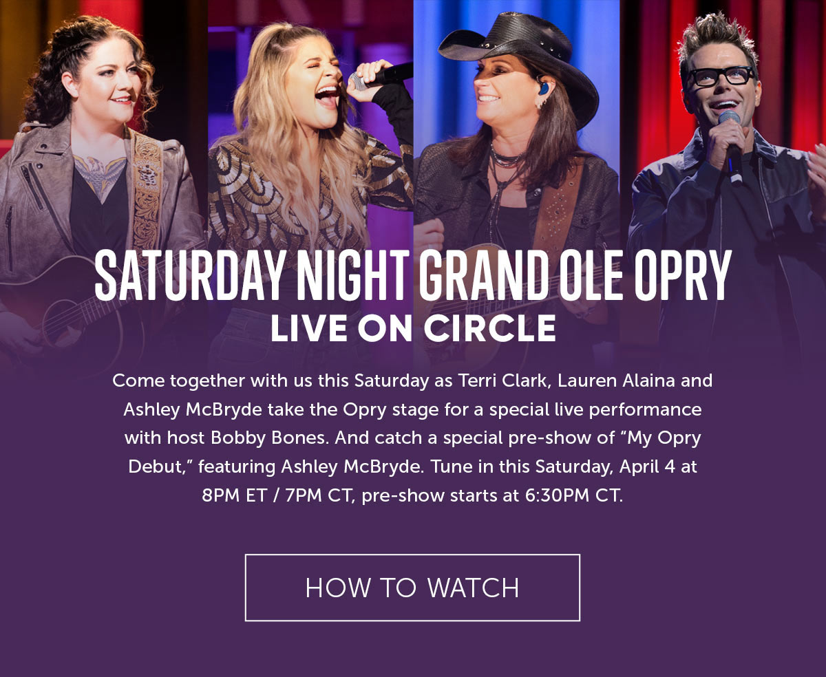Saturday Night Grand Ole Opry Livestream Event