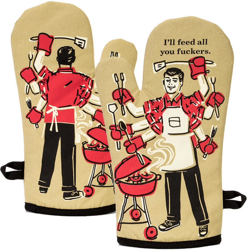 Image of I''ll Feed All You F*ckers Oven Mitt