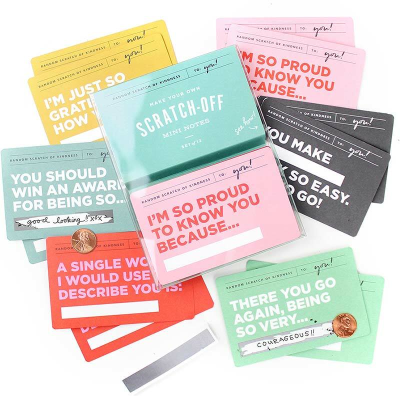Image of Scratch-Off Note Cards
