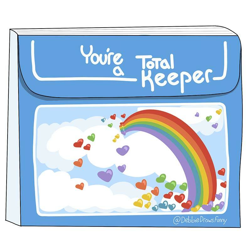 Image of Total Keeper Laptop Sticker