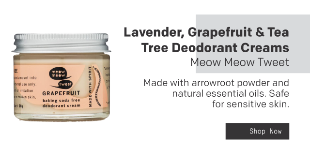 Lavender, Grapefruit & Tea Tree Deodorant Creams