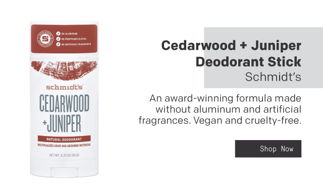 Cedarwood + Juniper Deodorant Stick