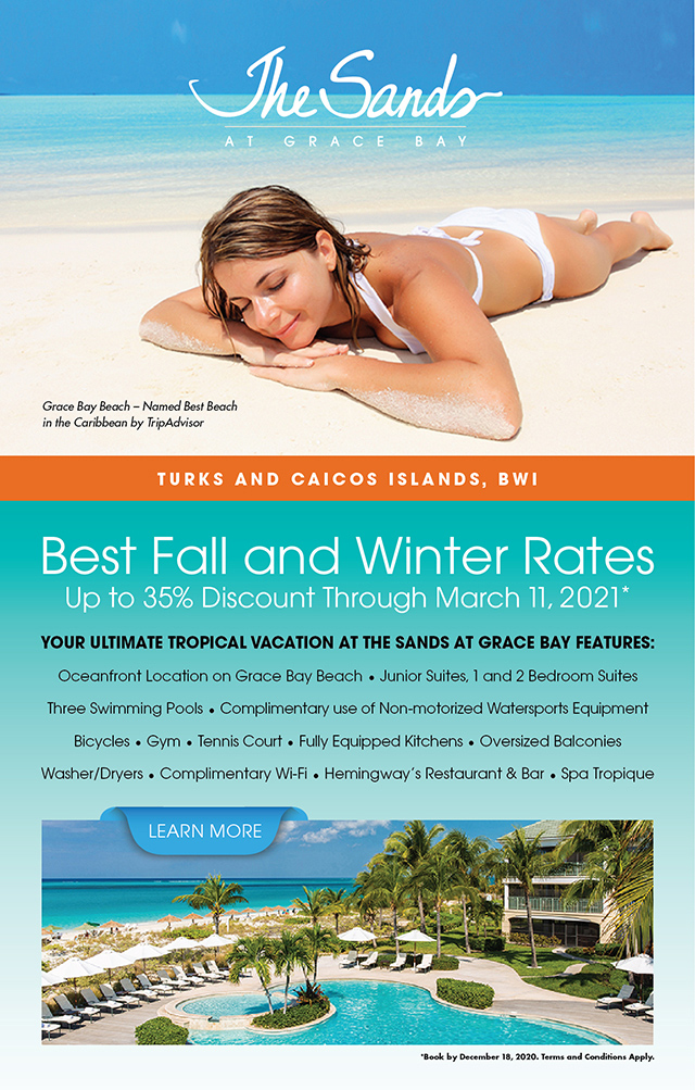 Best Fall and Winter Rates | The Sands at Grace Bay, Turks and Caicos