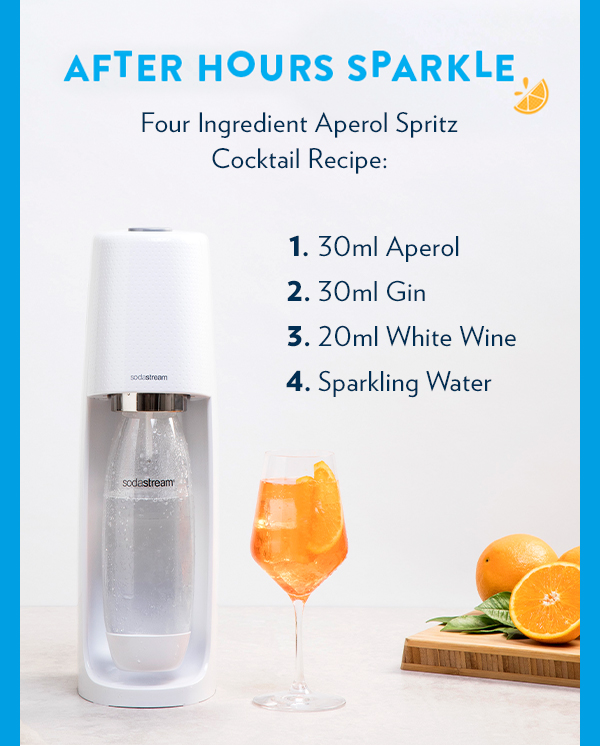 Four ingredient Aperol Spritz Cocktail Recipe.