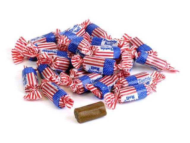 Image of Tootsie Roll Midgees USA - bulk 2 lb bag (140 ct)