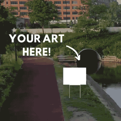 Your Art Here Animated Gif
