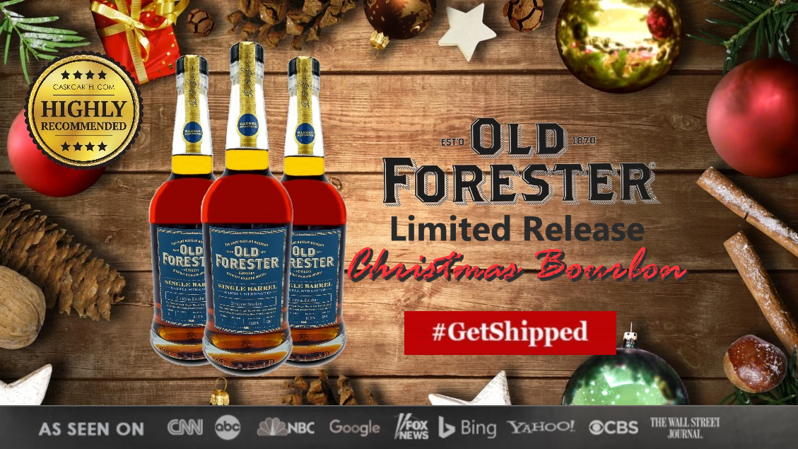 Old Forester Single Barrel | Christmas Bourbon | 2020 Edition - CaskCartel.com