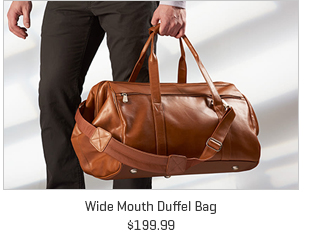 Wide Mouth Duffle Bag