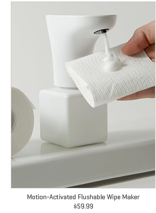 Motion-Activated Flushable Wipe Maker
