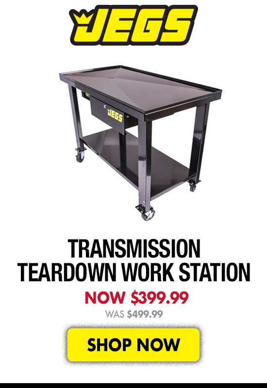 JEGS Transmission Teardown Work Station - Now $399.99 Was $499.99