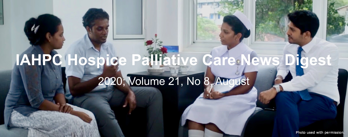 IAHPC Hospice Palliative Care News Digest, August 2020