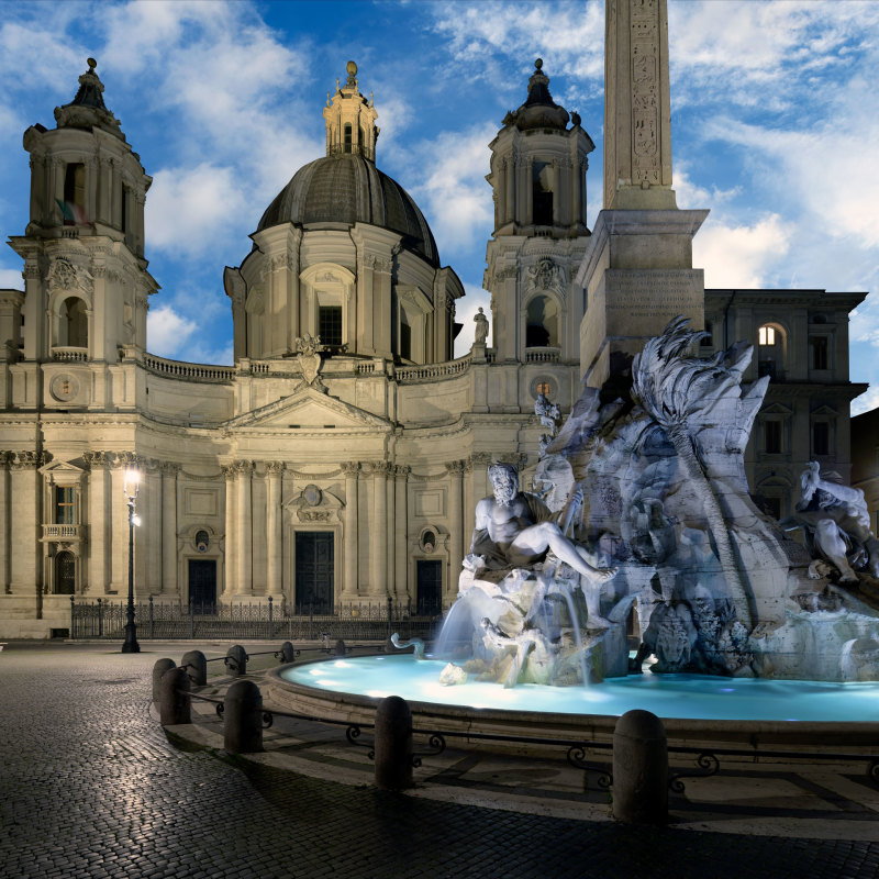 <strong>Fabiano Parisi, </strong><em>The Empire of Light Roma 05</em>, 2020. C-Type photograph mounted on Dibond in tray frame. Edition of 8.