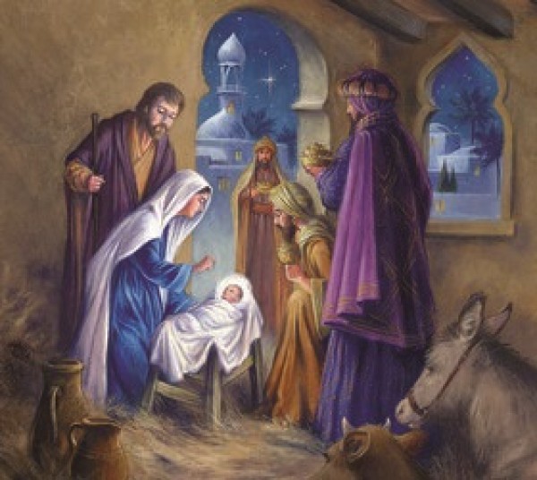 Nativity card