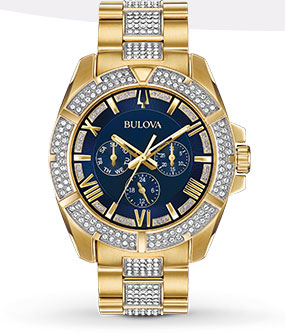 Bulova Crystals Collection Men''s Watch