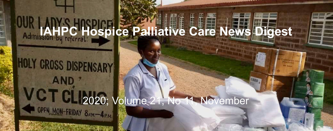 IAHPC Hospice Palliative Care News Digest, November 2020