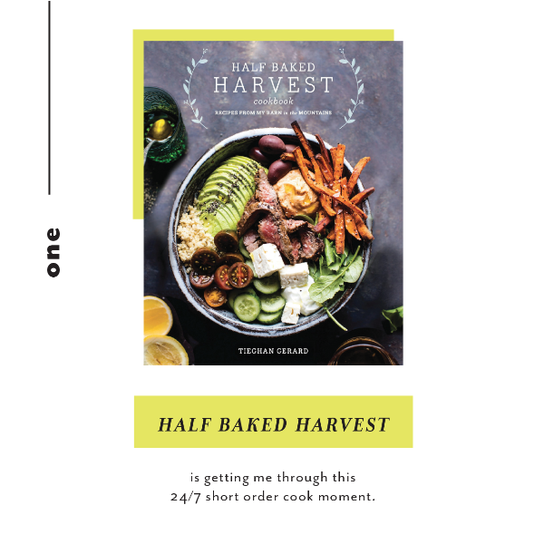 Half Baked Harvest cookbook for healthy flavorful eating