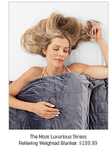 The Most Luxurious Stress Relieving Weighted Blanket
