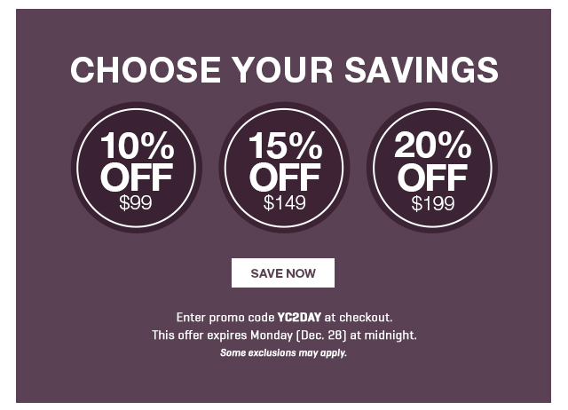 Choose Your Savings