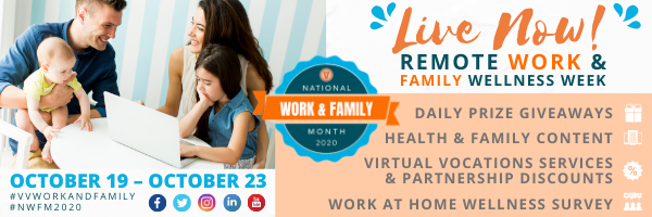 Virtual Vocations National Work and Family Month 2020 Event Page