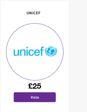 Vote for Unicef