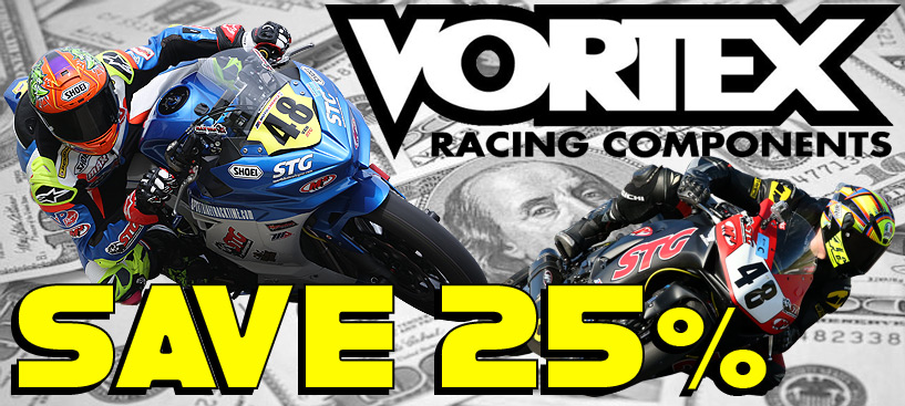 Save 25% on Vortex Racing