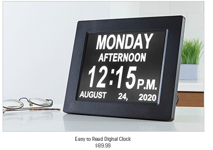 Easy to Read Digital Clock