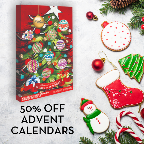 50% off Advent Calendars