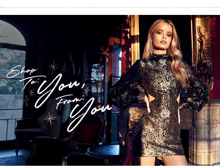 Shop To: You, From: You